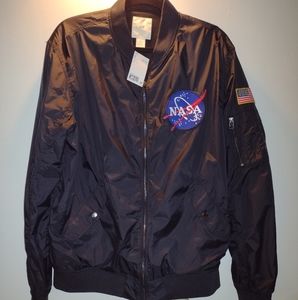 H&M NASA Lightweight Bomber Jacket(New With Tags) Men's Large